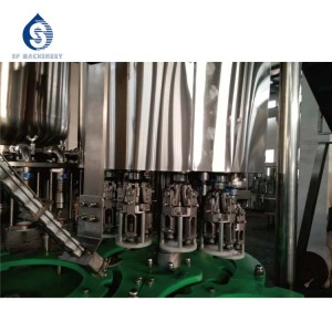 SF 6000BPH automatic carbonated soft drink for glass bottle