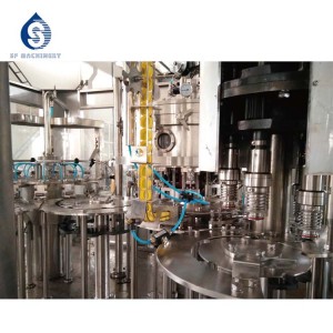 SF 2000BPH PET bottle carbonated drink production line