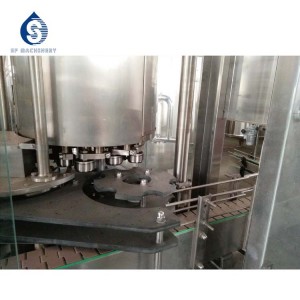 Ang SF 5000CPH Aluminum ay maaaring pagpuno ng sealing machine