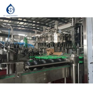 SF 6000BPH automatic carbonated soft drink for glass bottle