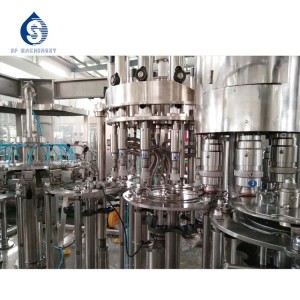 SF 3000BPH fruit juice bottling machine