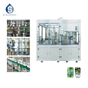 SF 5000CPH Aluminum can filling sealing machine