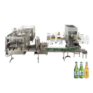 SF 4000BPH gas drink filling machine